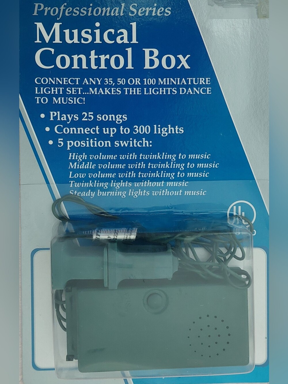 Vintage Musical Control Box Professional Series NIB